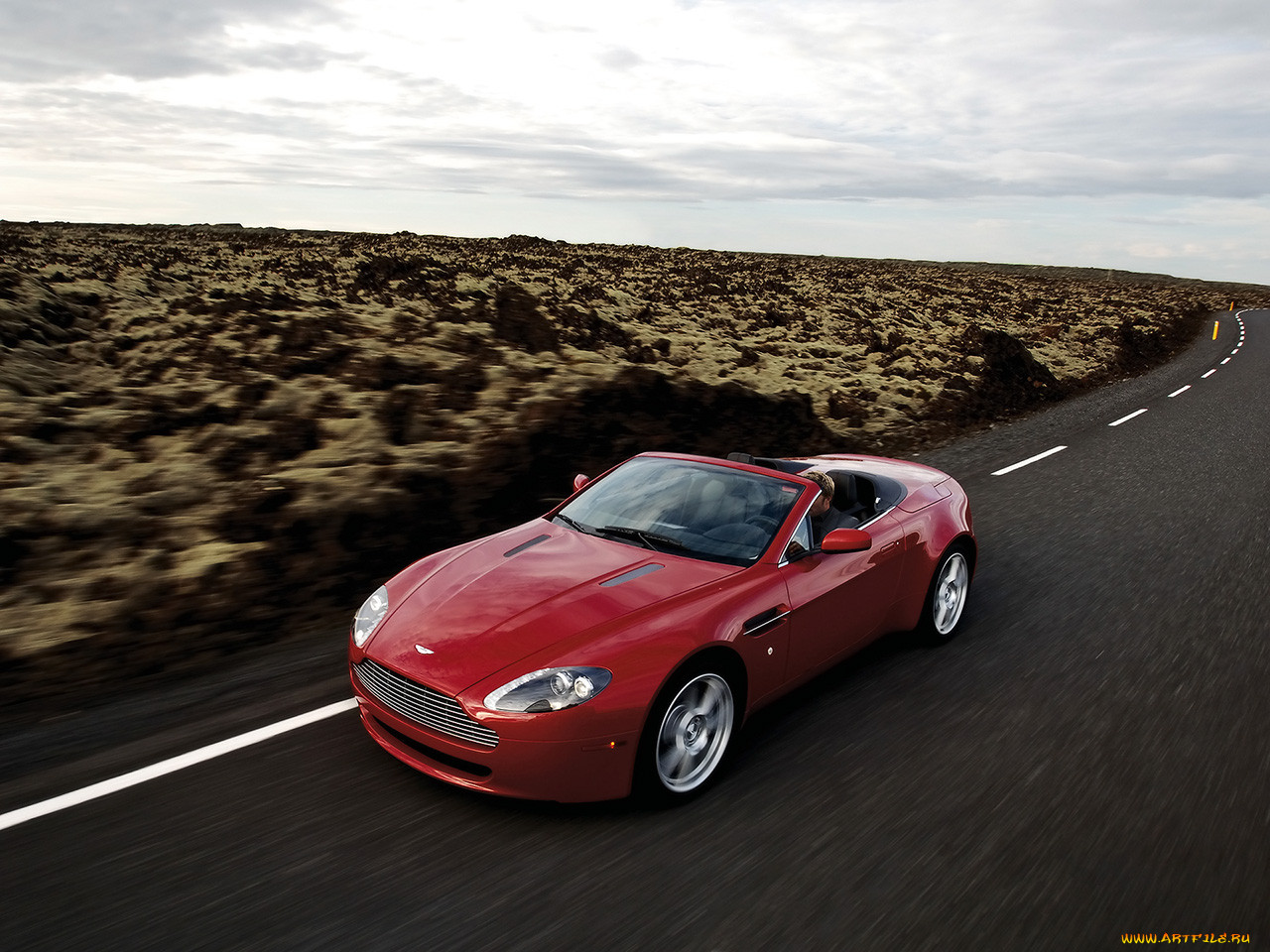 2007, aston, martin, v8, vantage, roadster, 